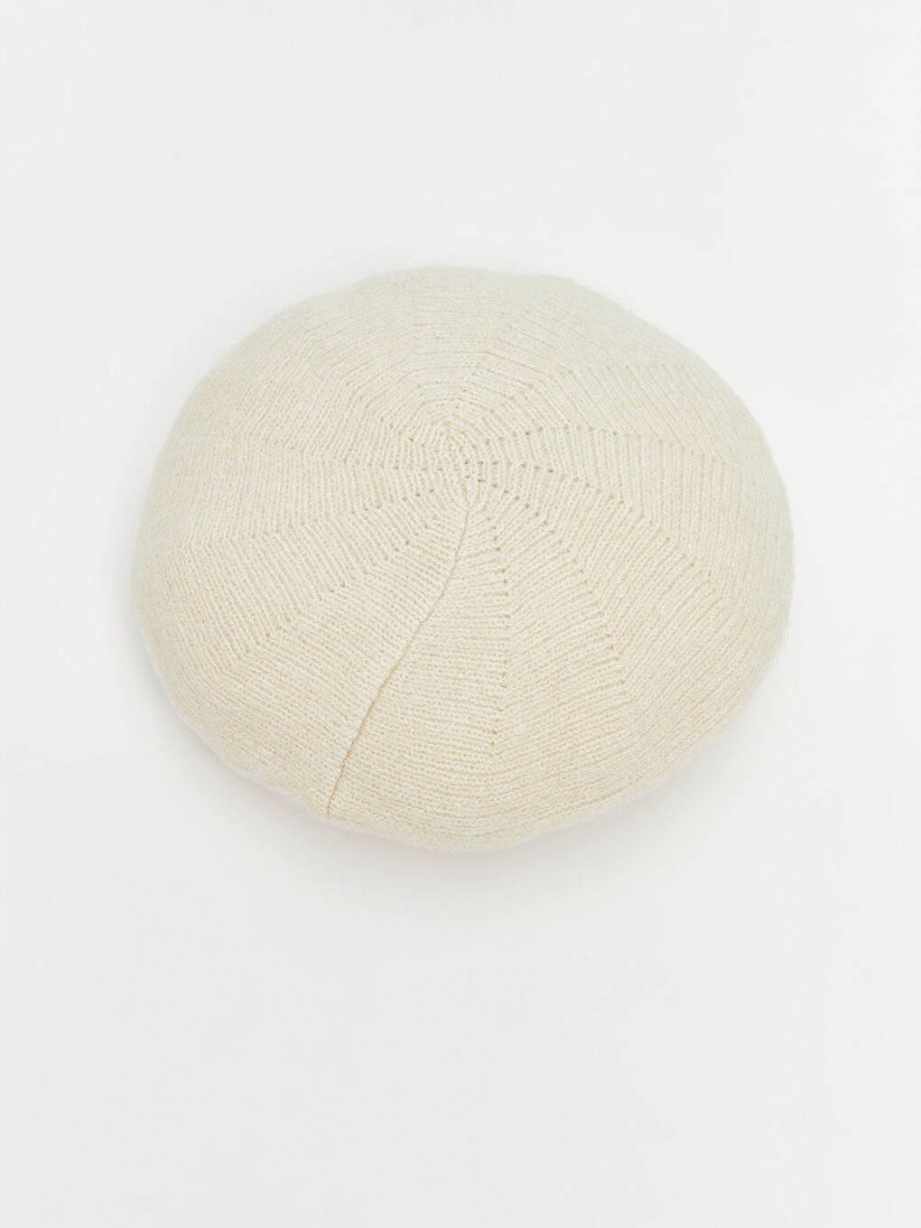 Ekru Basic Kadın Ressam Şapka-1