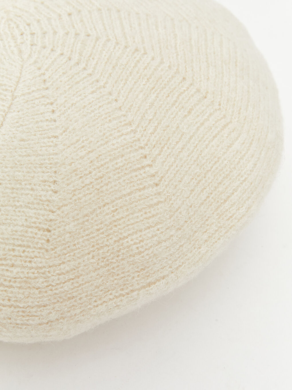 Ekru Basic Kadın Ressam Şapka-2