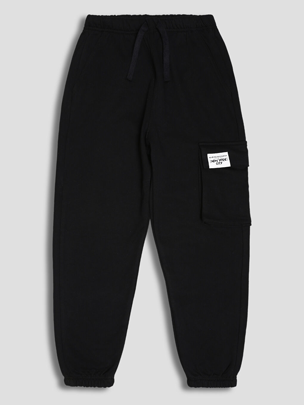 Boys' Thick Jogger Sweatpants with Elastic Waist