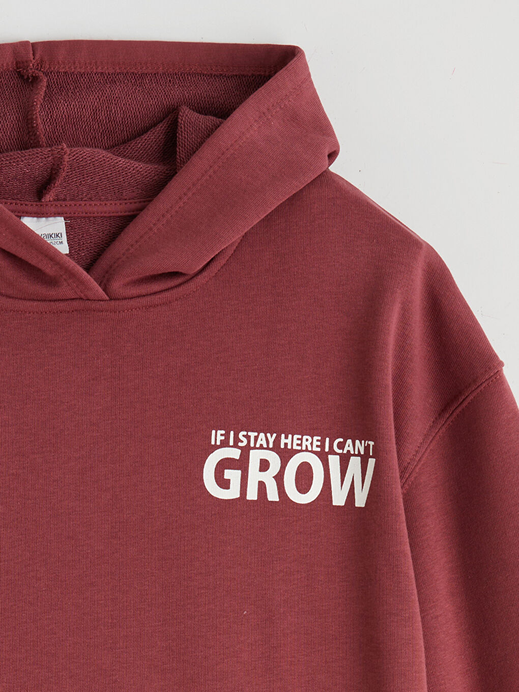 Pembe Kapüşonlu Kız Çocuk Elbise-4