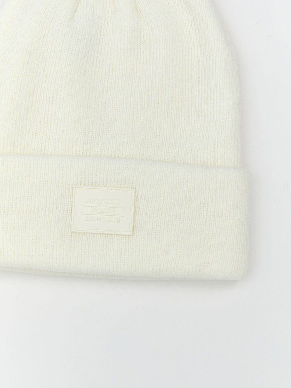 Label Printed Women's Beret-1