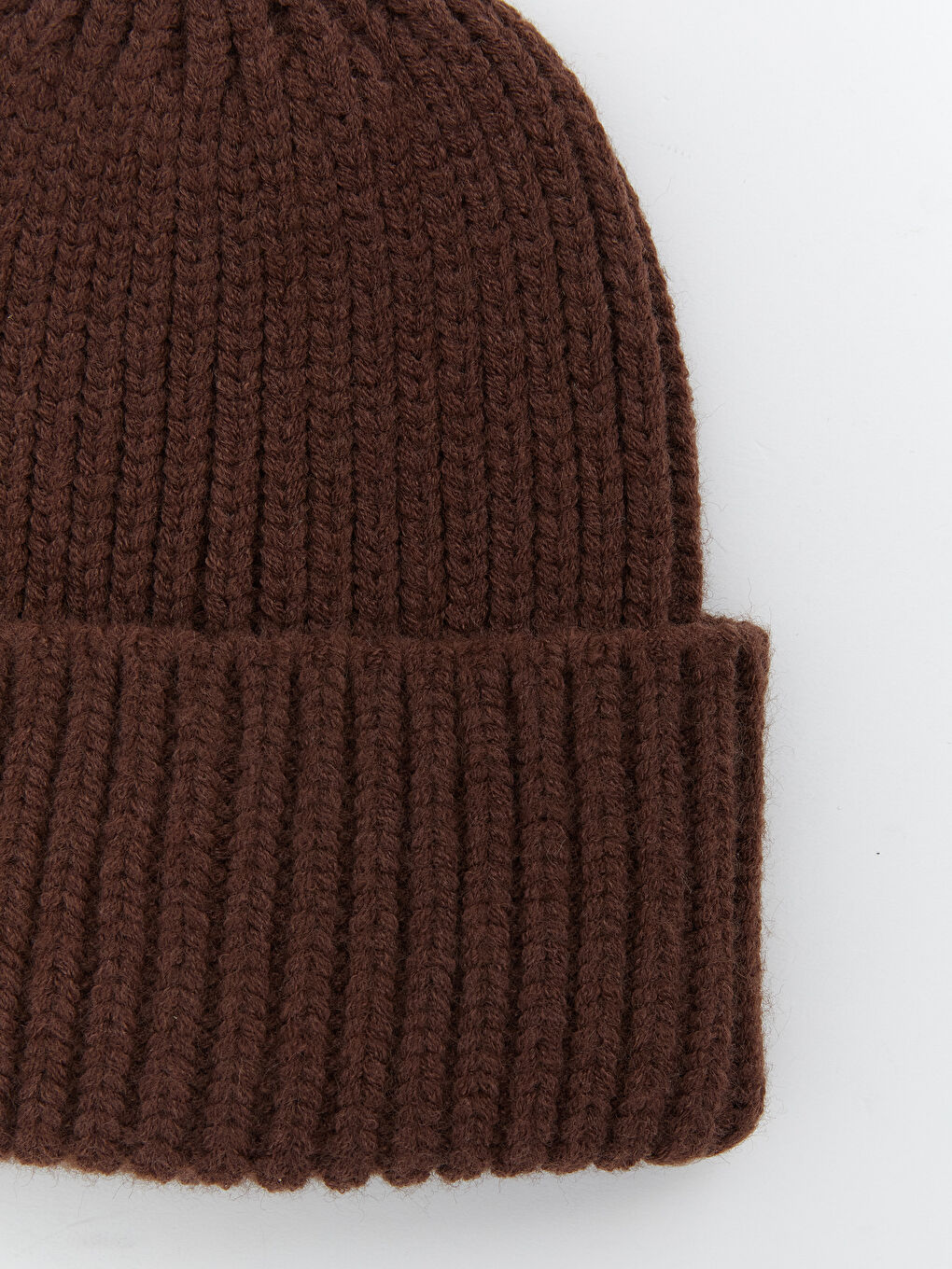 Kahverengi Basic Kadın Bere-1