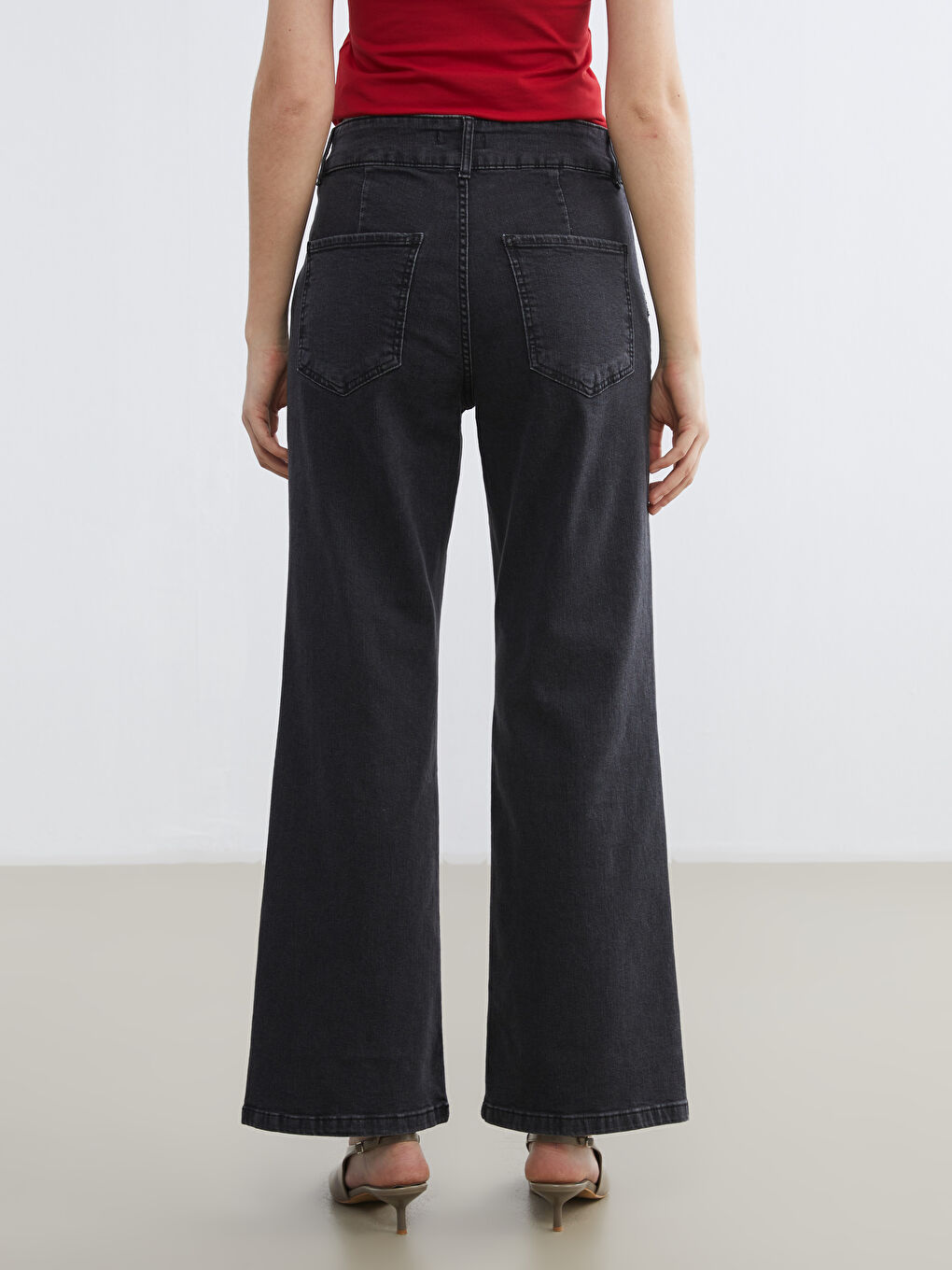 Wideleg Women's Jeans-3