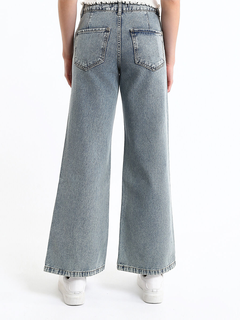 Wideleg Women's Jeans-4