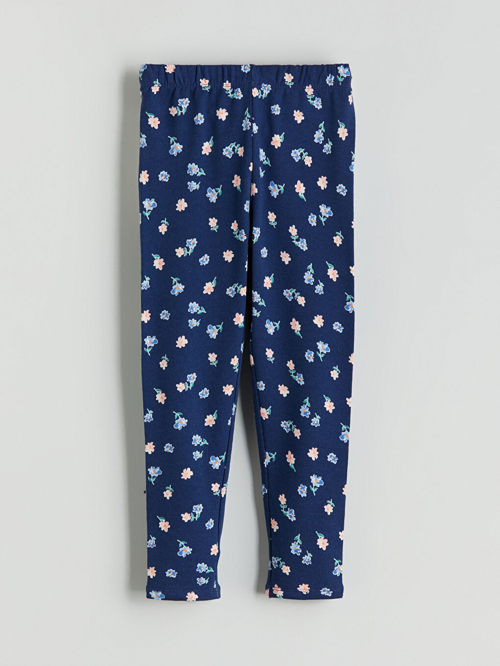 Elasticated Waist Floral Girls' Leggings