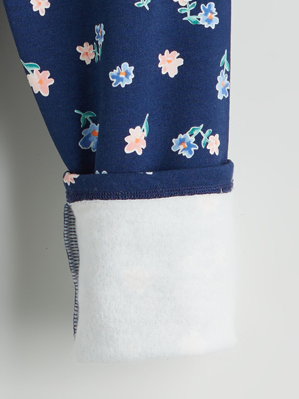Elasticated Waist Floral Girls' Leggings-2