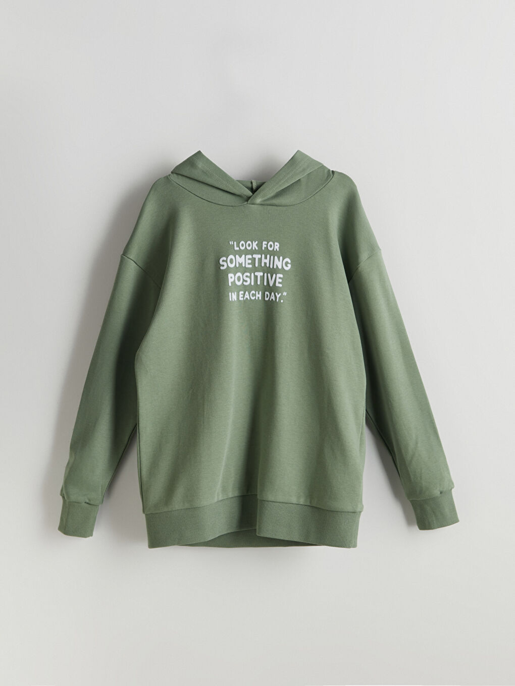 LCW ECO Hooded Boys' Sweatshirt -W5DU63Z4-GX7