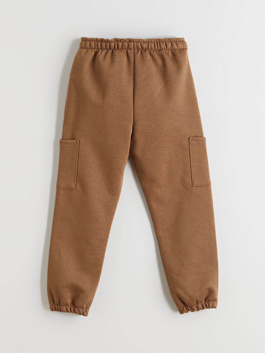 Haki Beli Lastikli Basic Erkek Çocuk Jogger Eşofman Altı 2'li-3