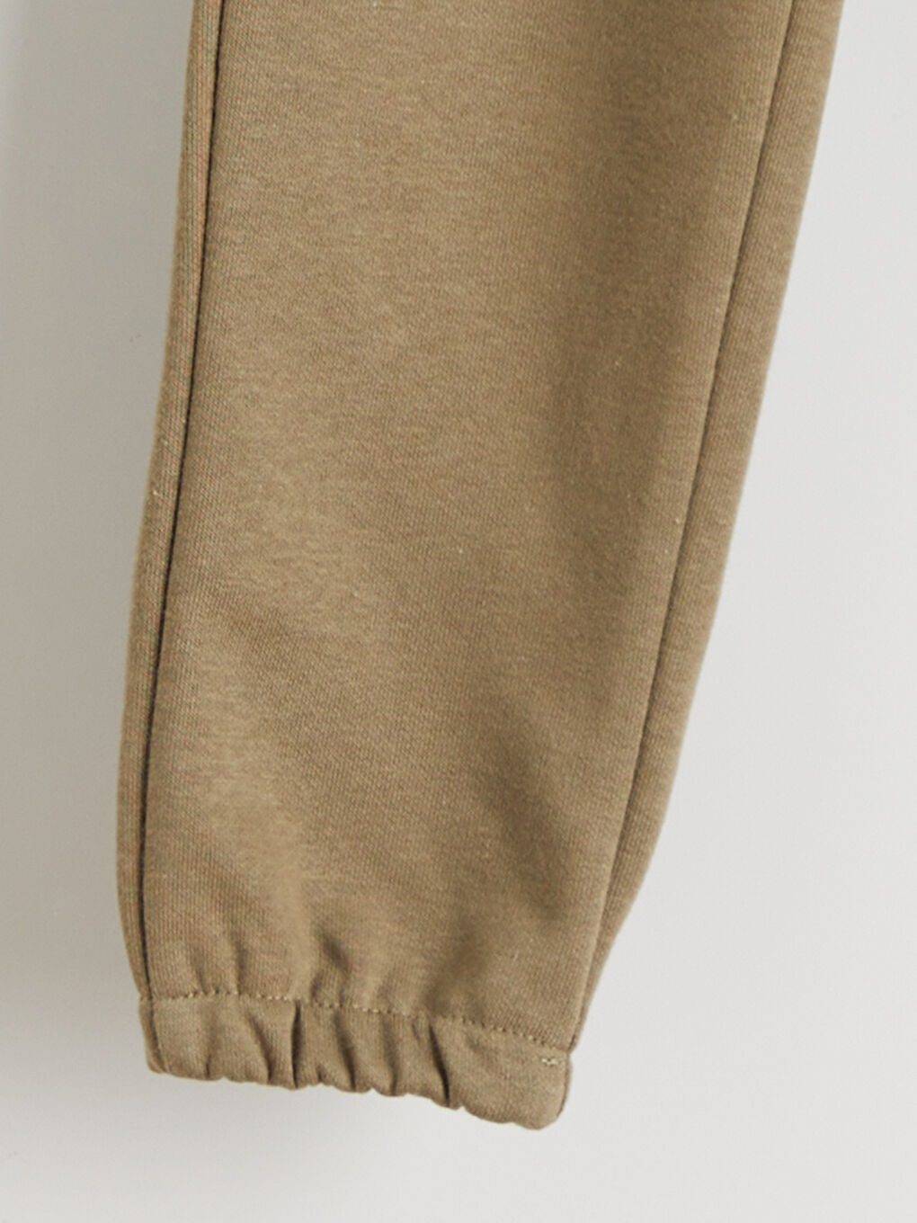 Haki Beli Lastikli Basic Erkek Çocuk Jogger Eşofman Altı 2'li-5