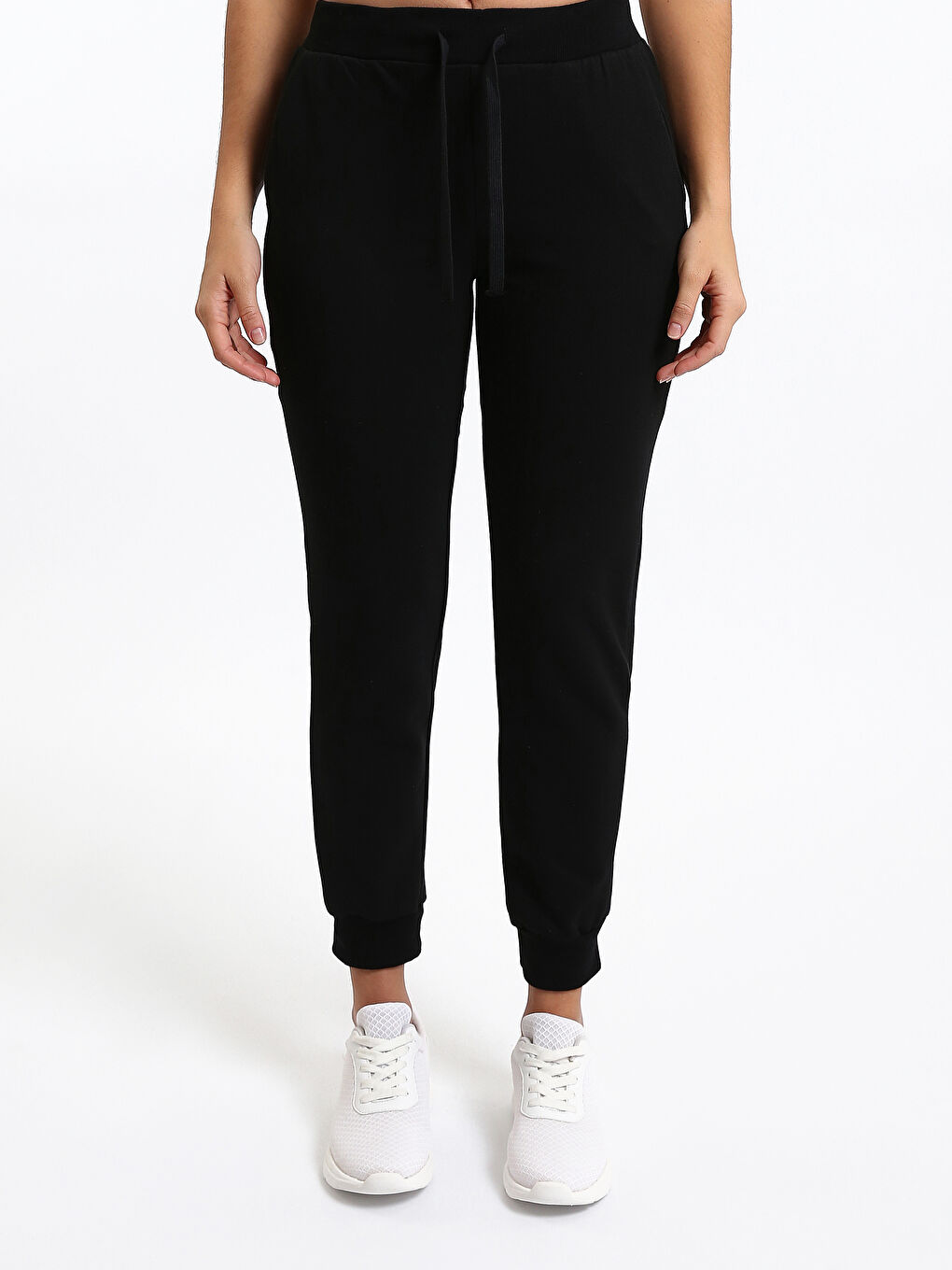 Elasticated Waist Women's Jogger Sweatpants-1