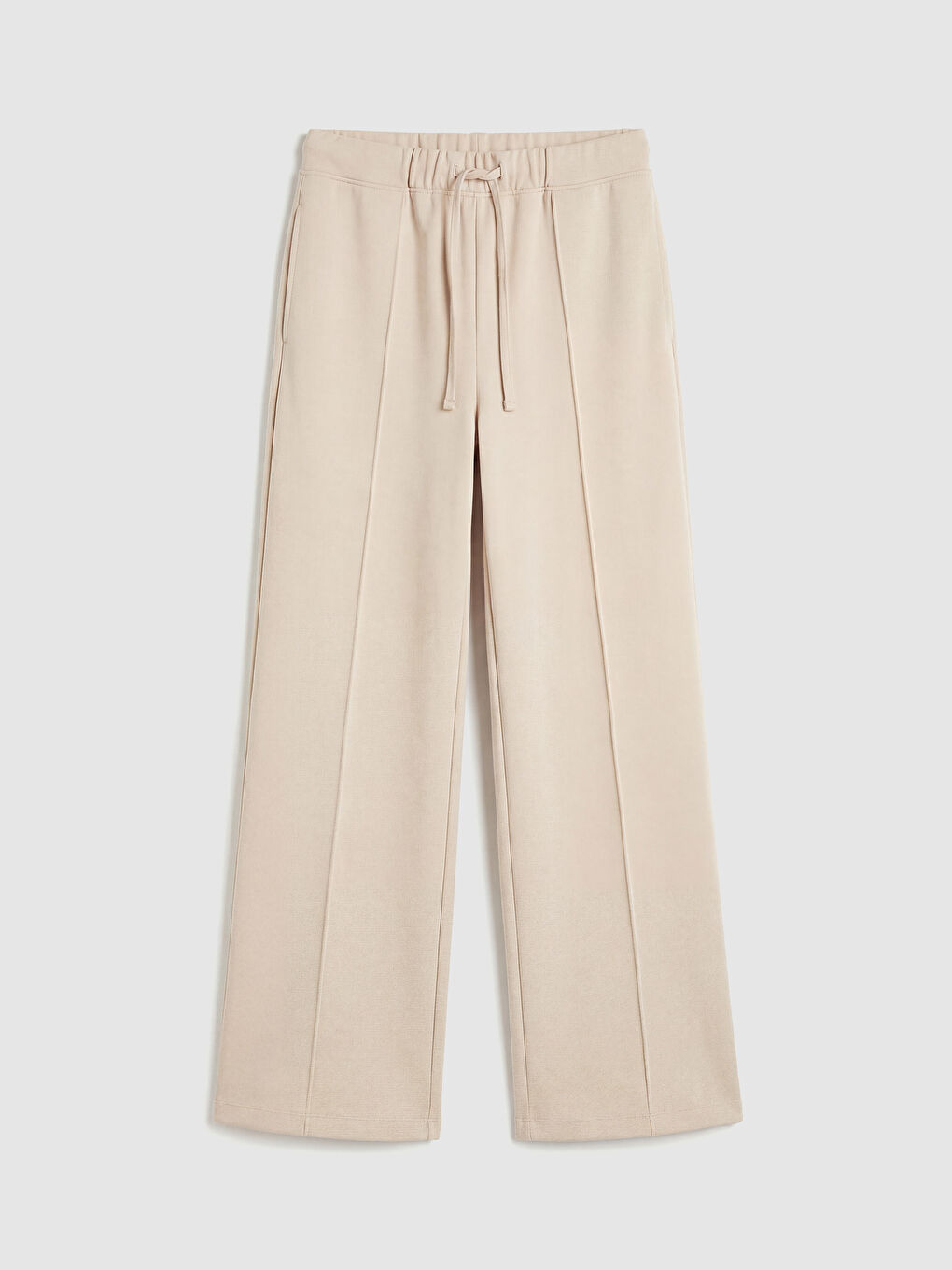 Elasticated Waist Wide Leg Women's Sweatpants