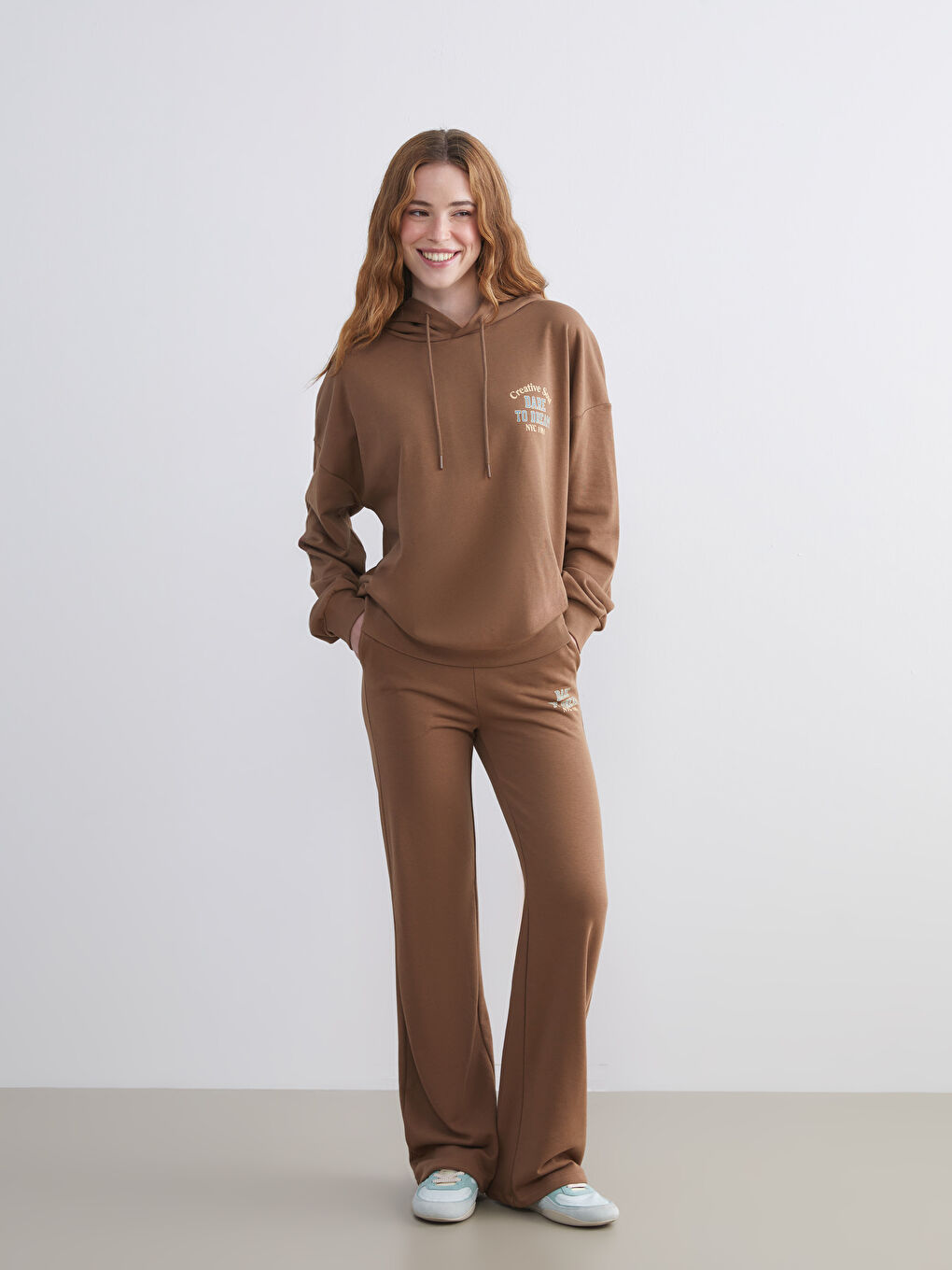 Printed Oversize Women's Hoodie-1