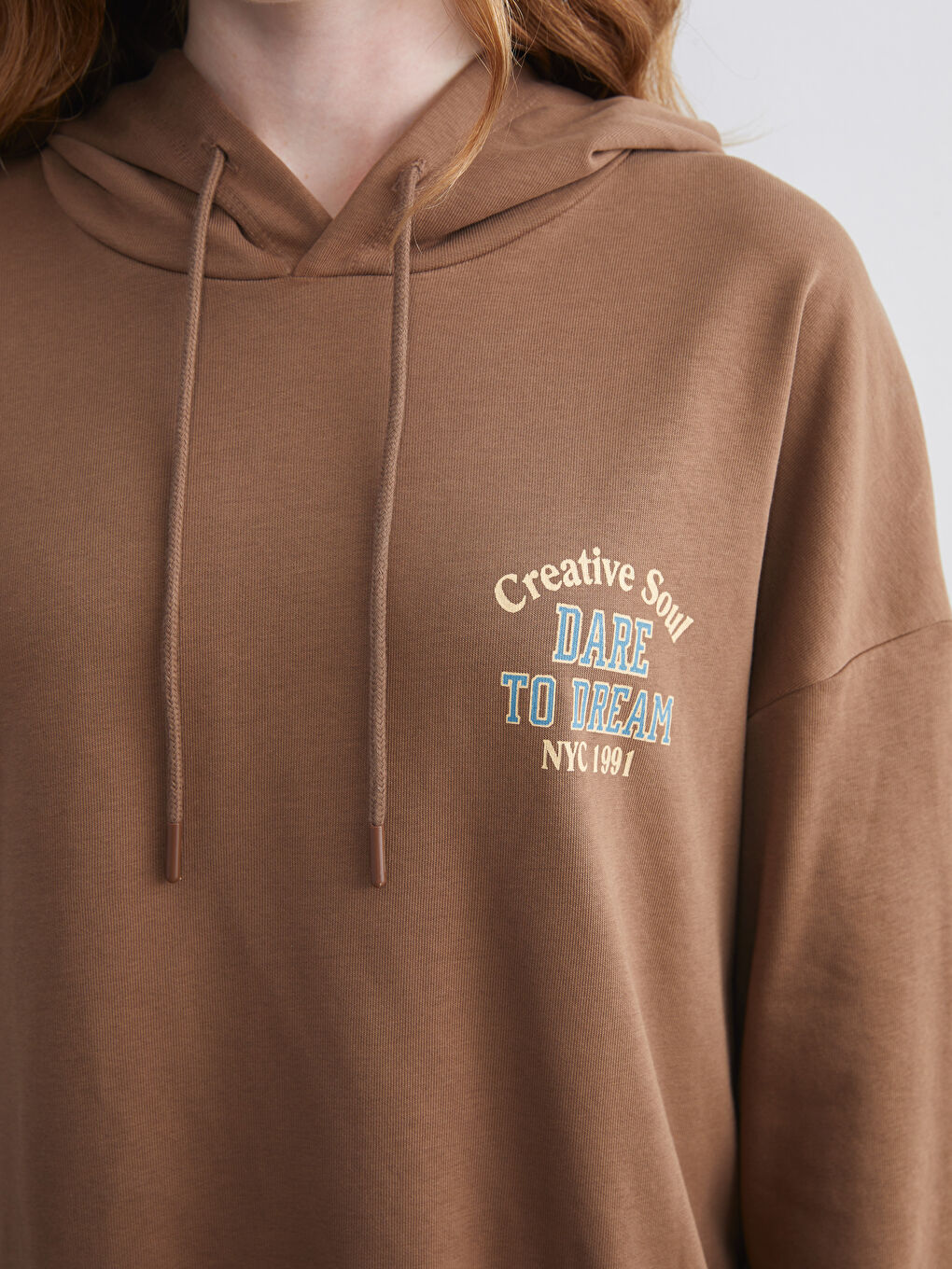 Printed Oversize Women's Hoodie-2