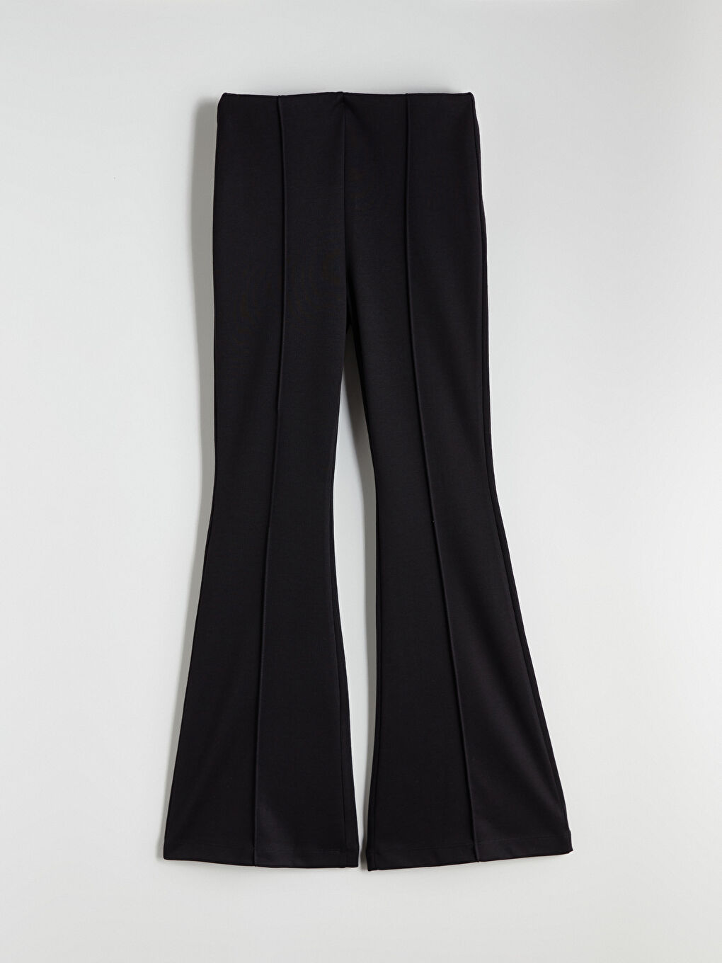 Elastic Waist Spanish Leg Women's Leggings Trousers-4