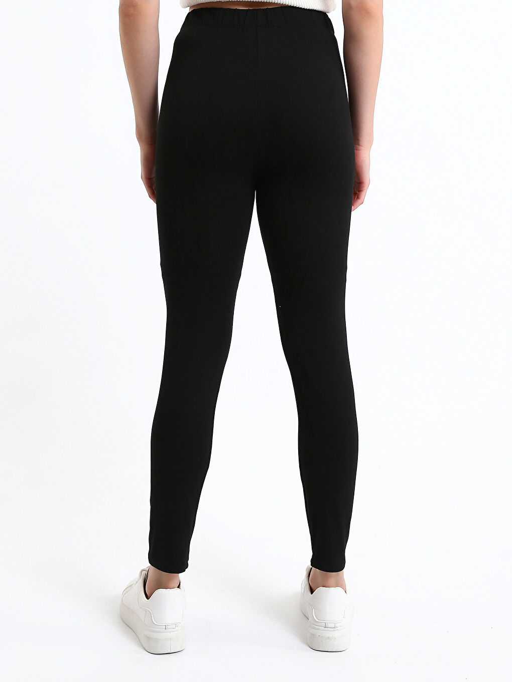Elasticated Waist Women's Leggings-4