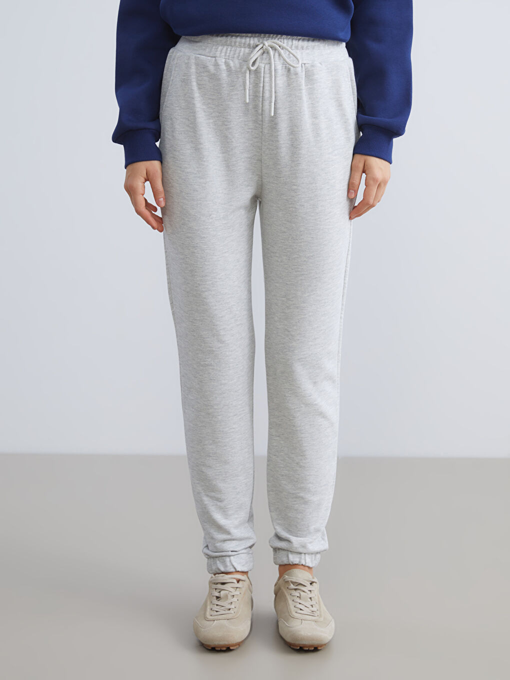 Elasticated Waist Women's Jogger Sweatpants-1