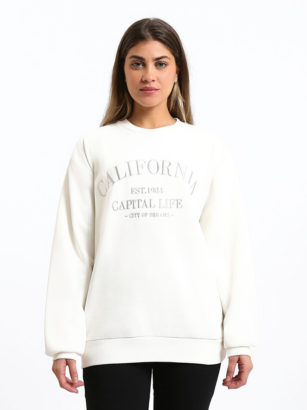 Crew Neck Women's Sweatshirt