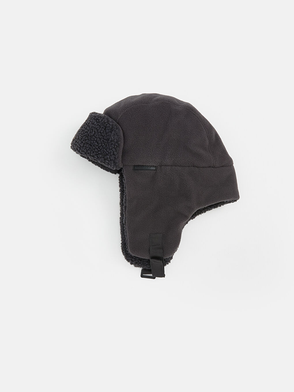 Подплатена с Кожа Мъжка Зимна Шапка-1