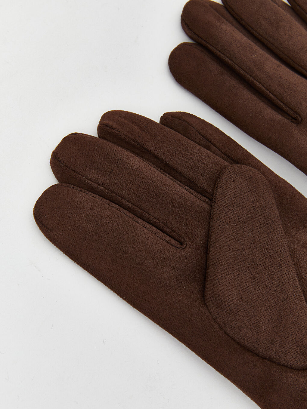 Мужские Перчатки с Деталями из Плюша-1
