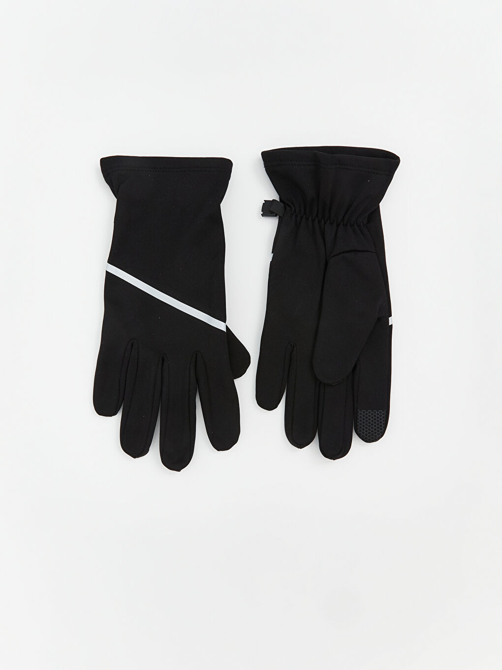 Man BLACK Snow Gloves & Ski Gloves-1