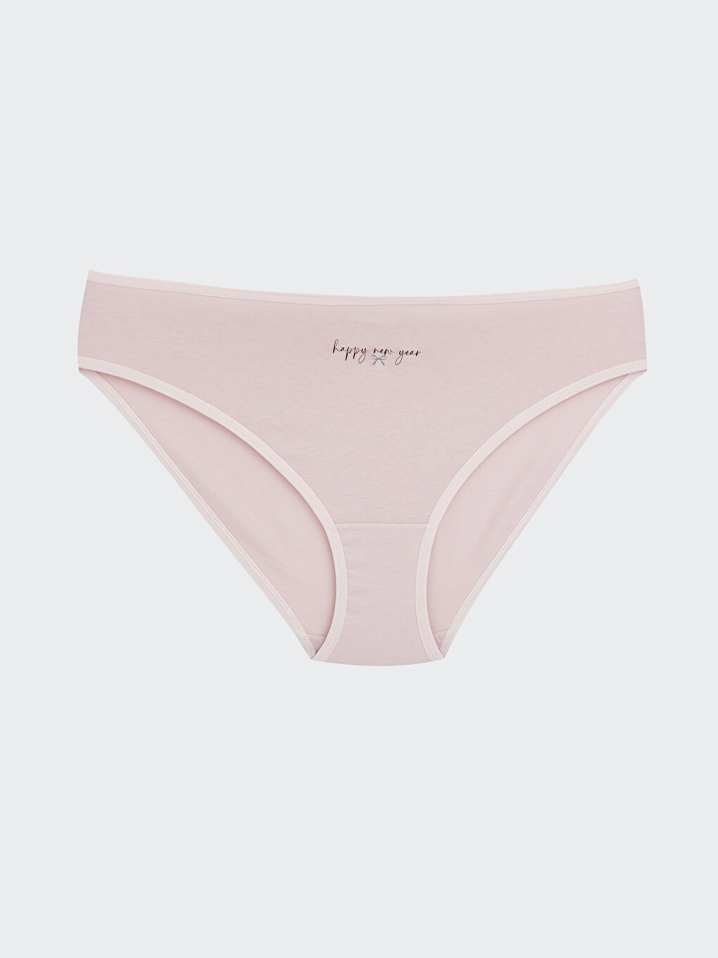 Pembe Baskılı Bikini Külot