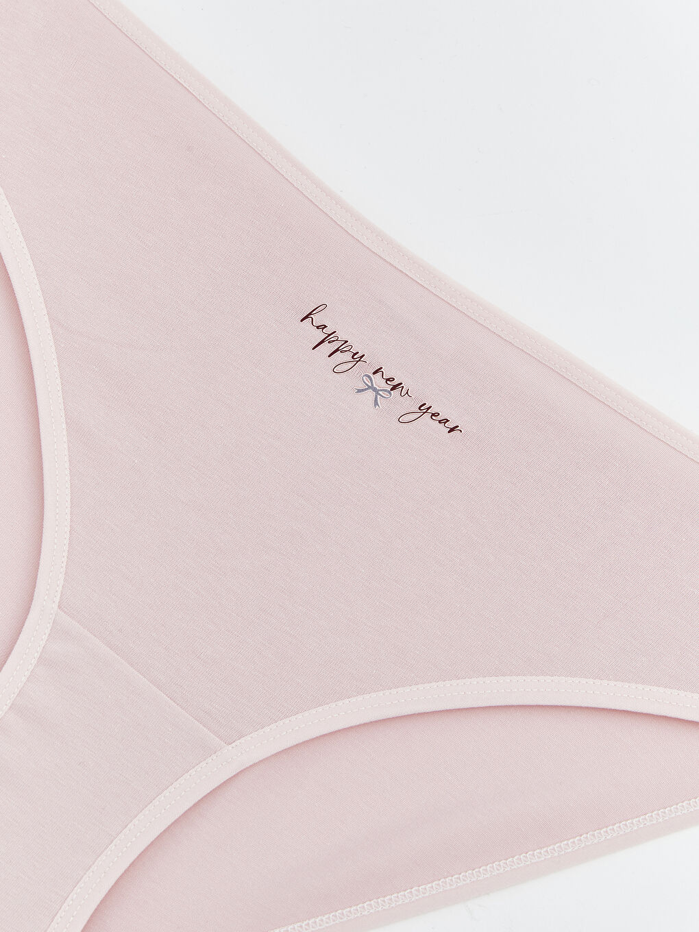 Pembe Baskılı Bikini Külot-2