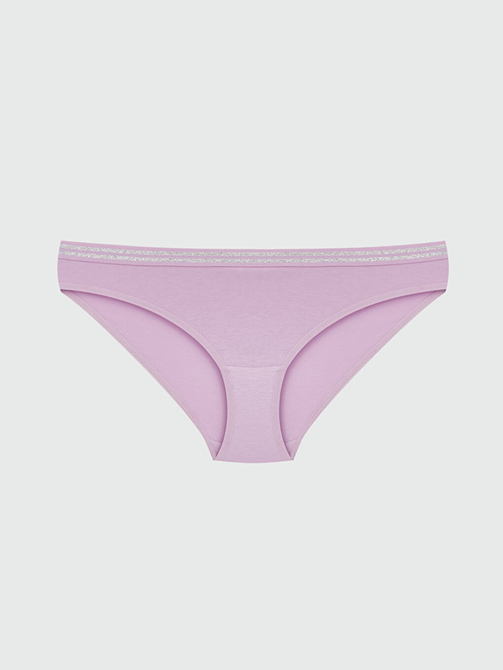 Lila Düz Bikini Külot