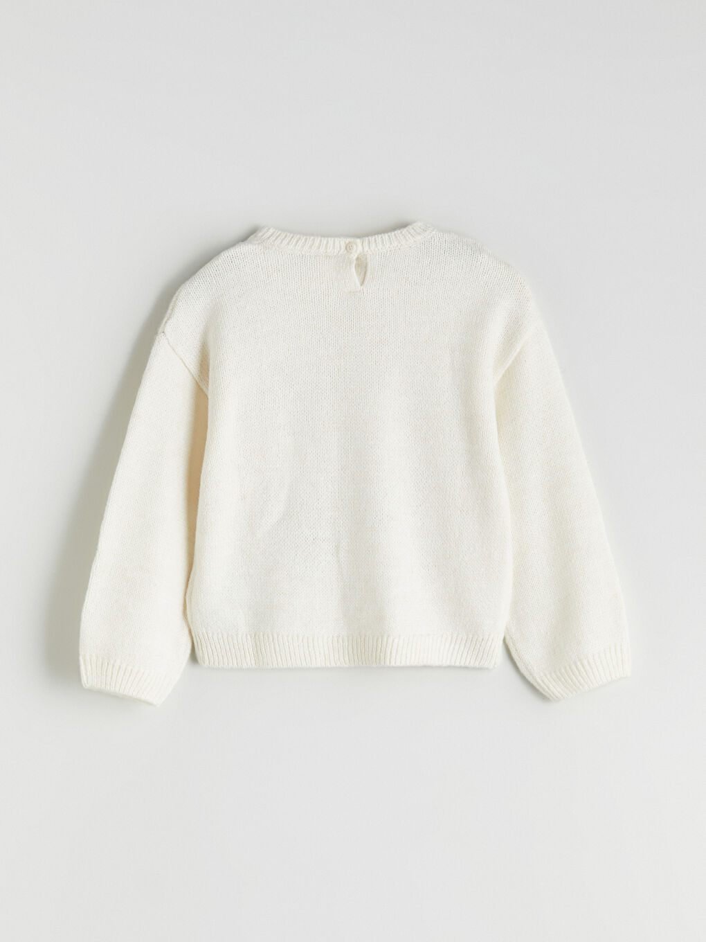 Crew Neck Christmas Themed Girls' Knitwear Sweater-2