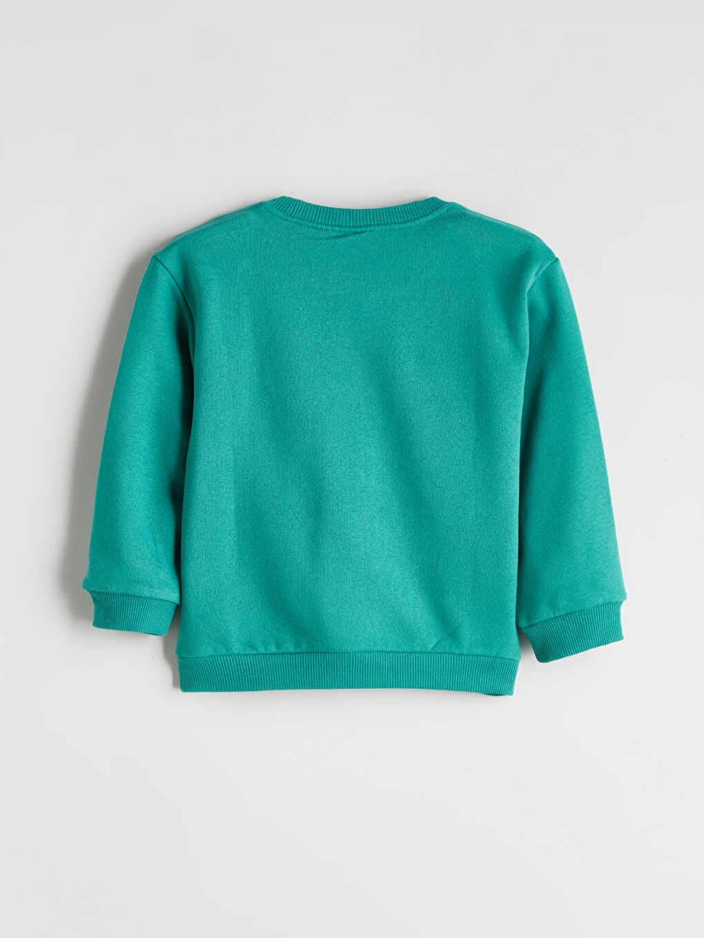 Turkuaz Bisiklet Yaka Minecraft Baskılı  Erkek Çocuk Kalın Sweatshirt-3