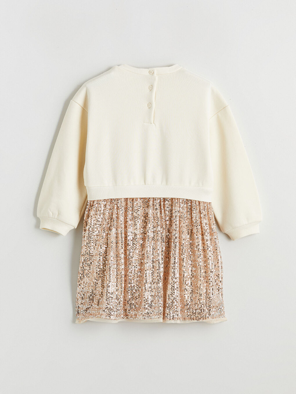 SVETLO BEŽ Haljina Devojka-2