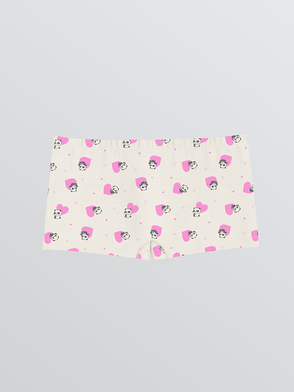 سراويل بوكسر مطبوعة للبنات - ٣ قطع-2