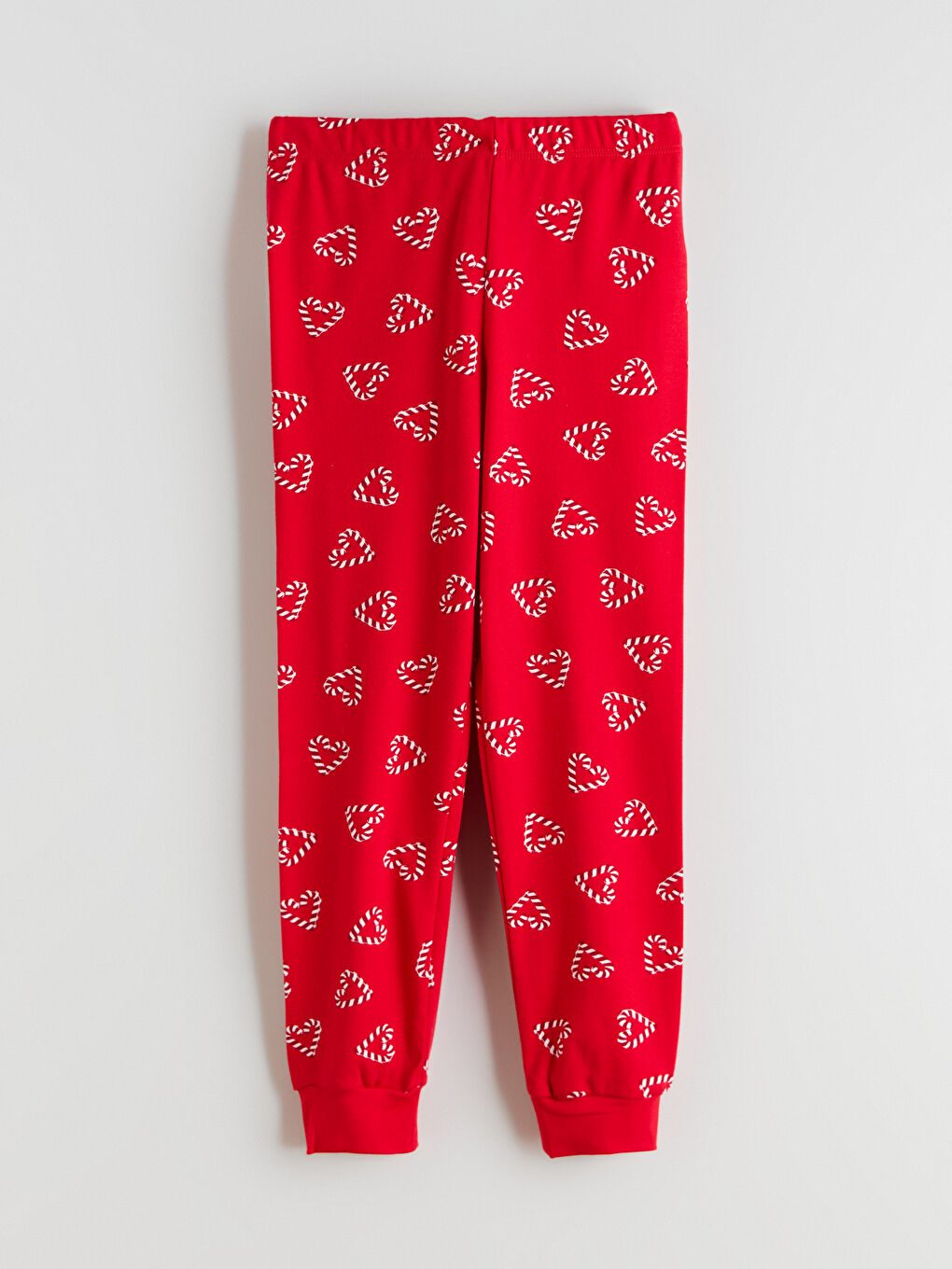 طقم بيجاما أحمر بنت-9