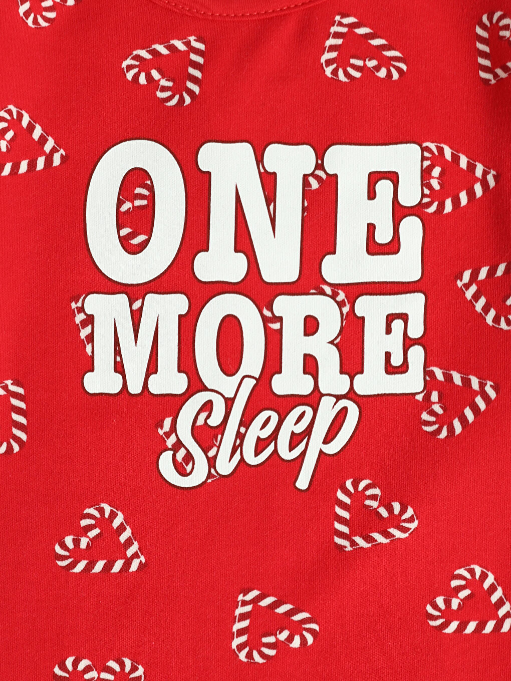 طقم بيجاما أحمر بنت-6