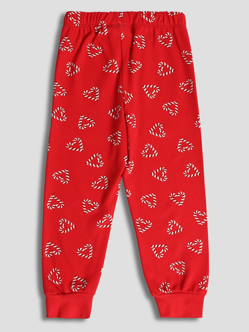 طقم بيجاما أحمر بنت-10