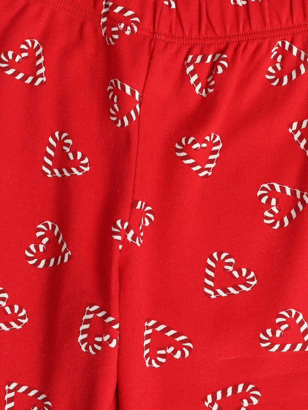 طقم بيجاما أحمر بنت-12