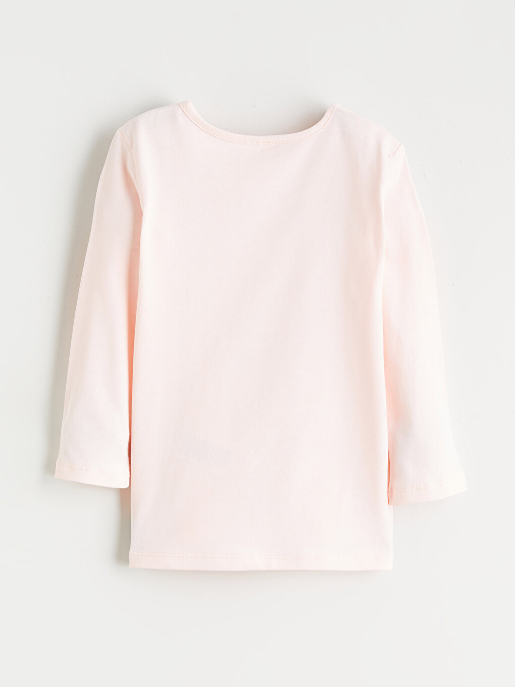Crew Neck Printed Girls' Pyjama Set-2