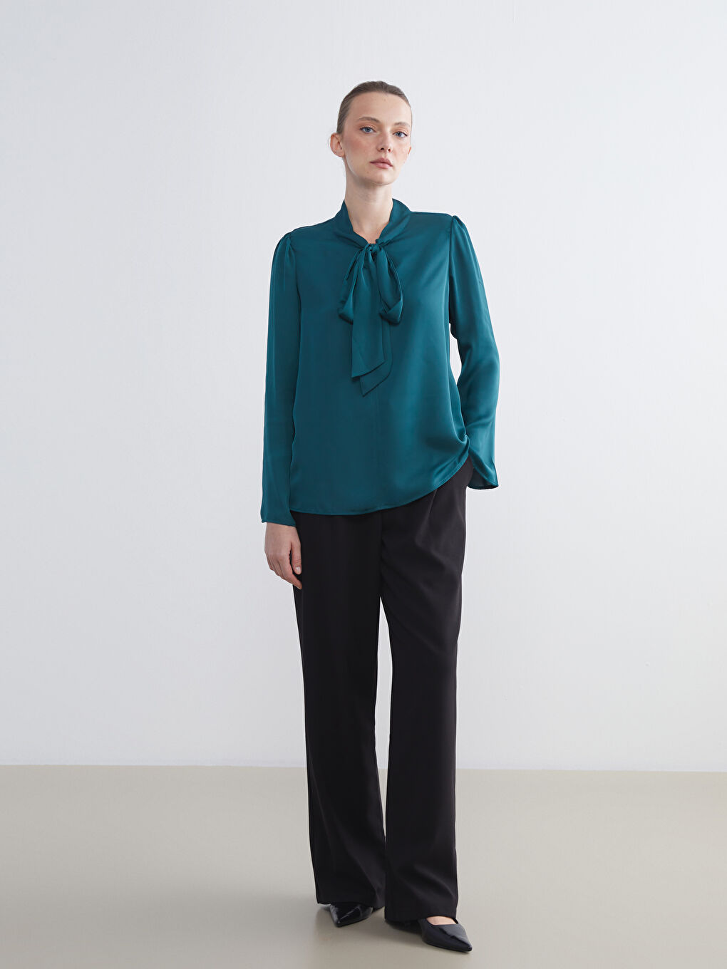 Woman GREEN Blouse-1