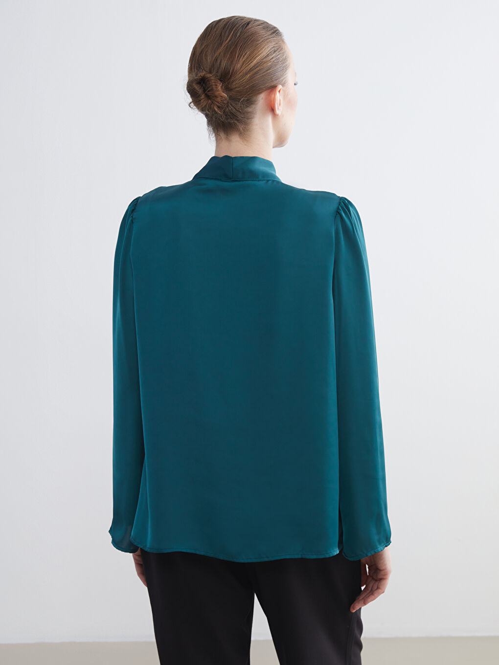 Woman GREEN Blouse-3