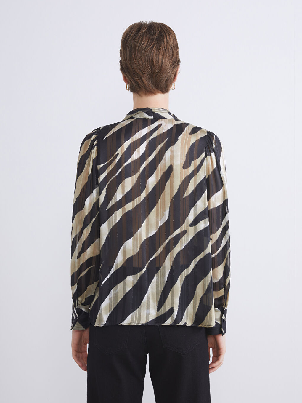 Woman BEIGE Blouse-3