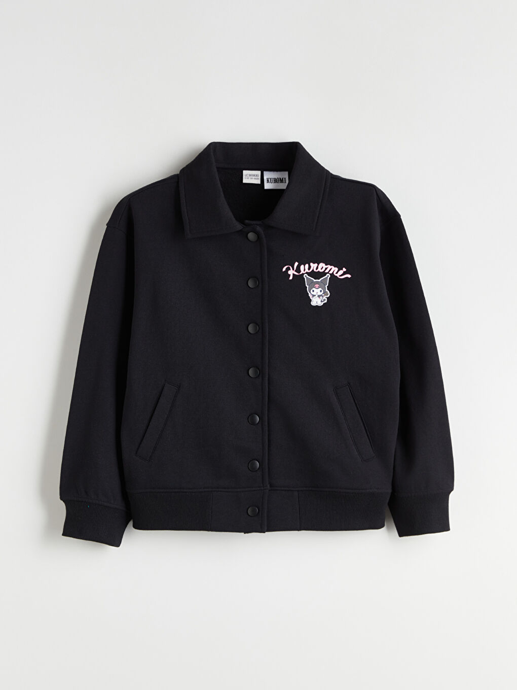 Girl BLACK Bomber Jacket