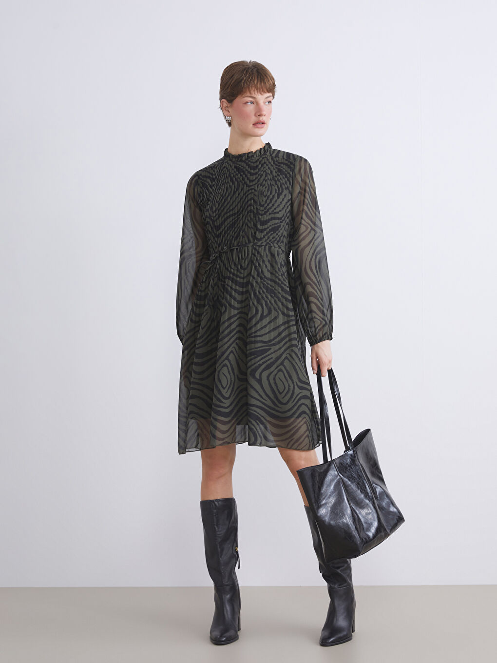 Woman BLACK Dress-1