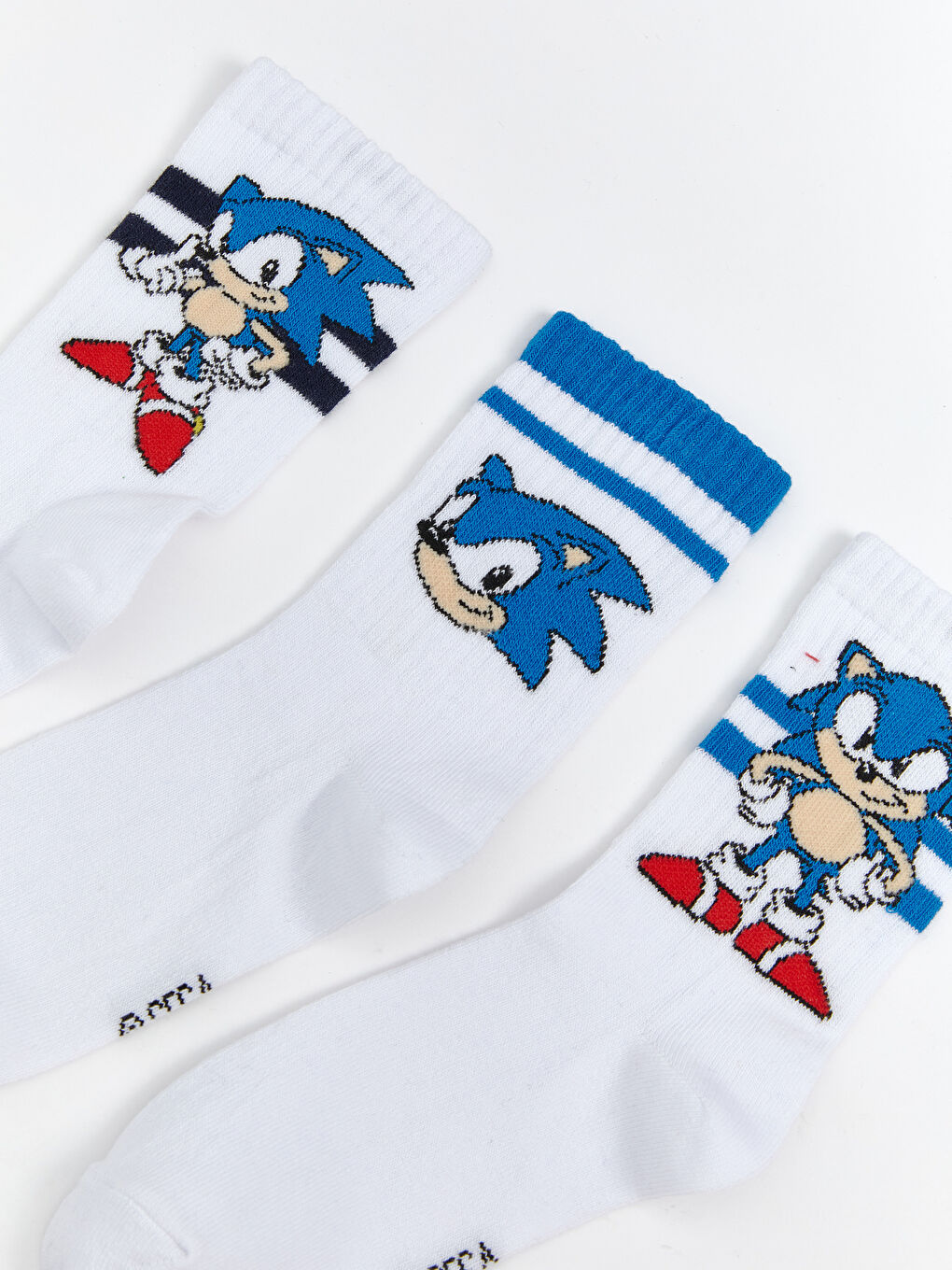 LCW Kids Sonic Patterned Boys' Ankle Socks 5 Pack -W5EA38Z4-K00