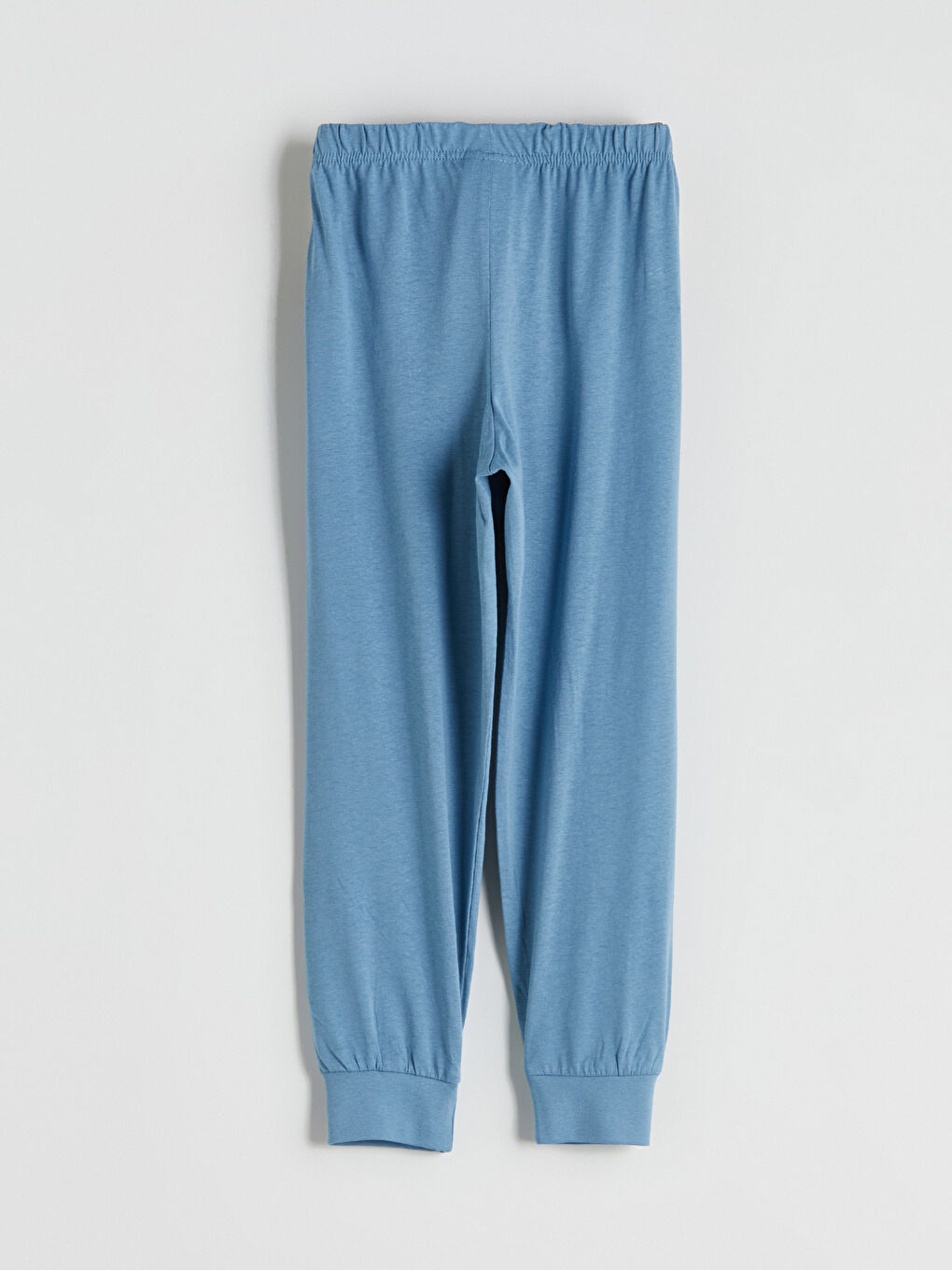 İndigo Beli Lastikli Erkek Çocuk Pijama Alt-1