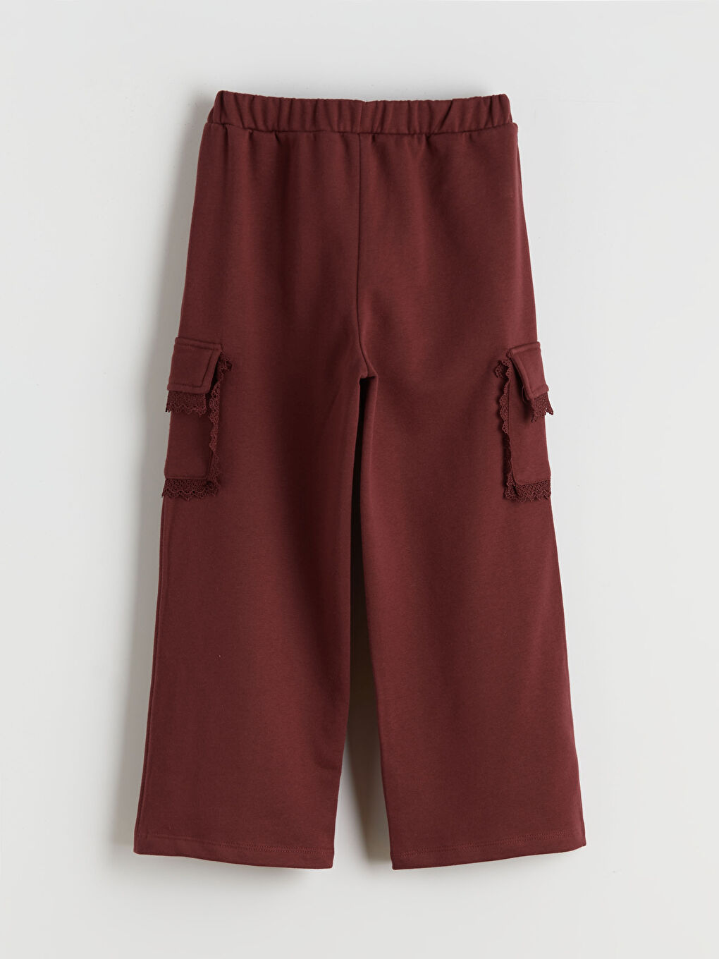 Cargo Pocket Girls' Sweatpants-1