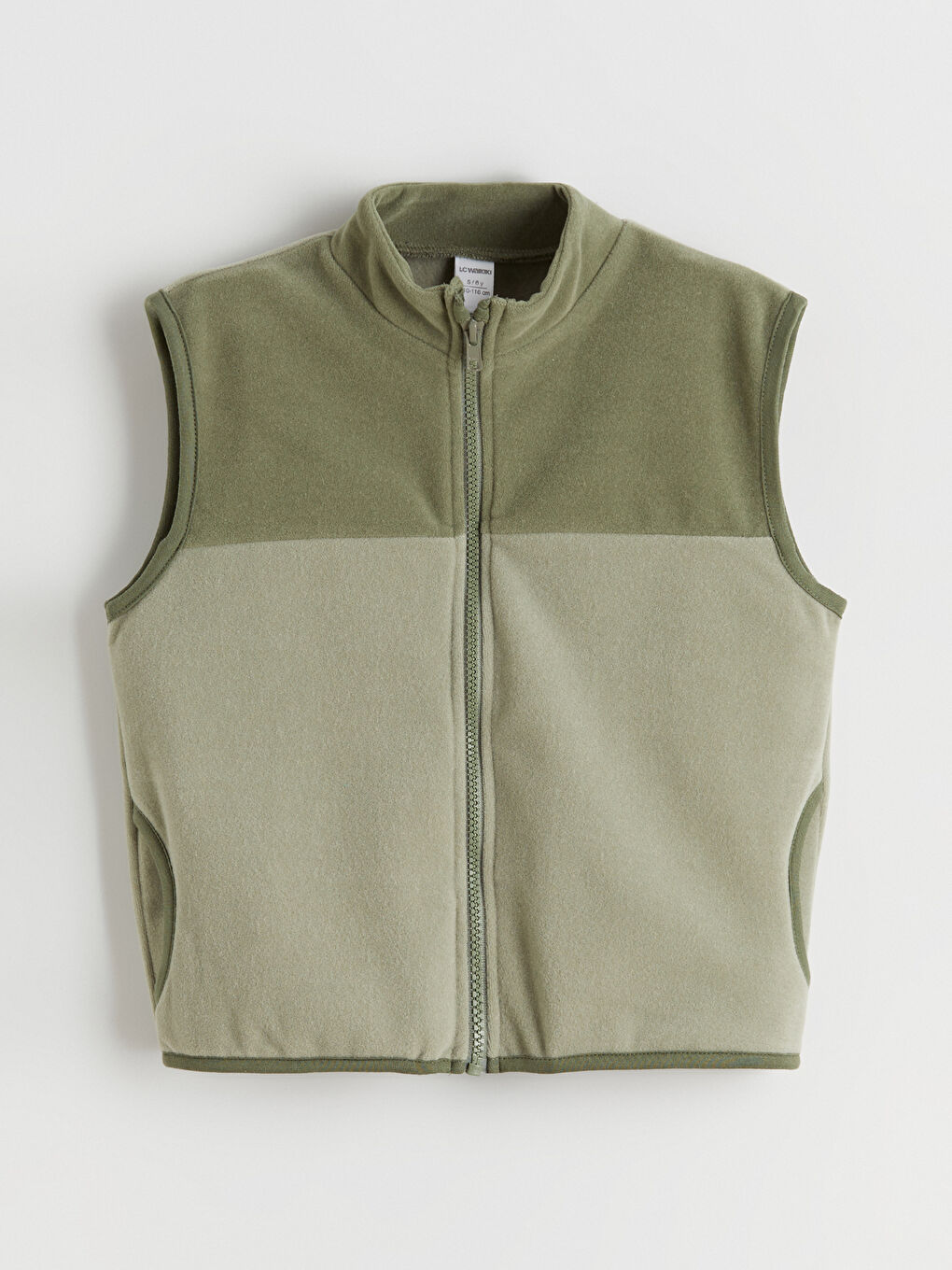 Funnel Neck Polar Boys' Waistcoat