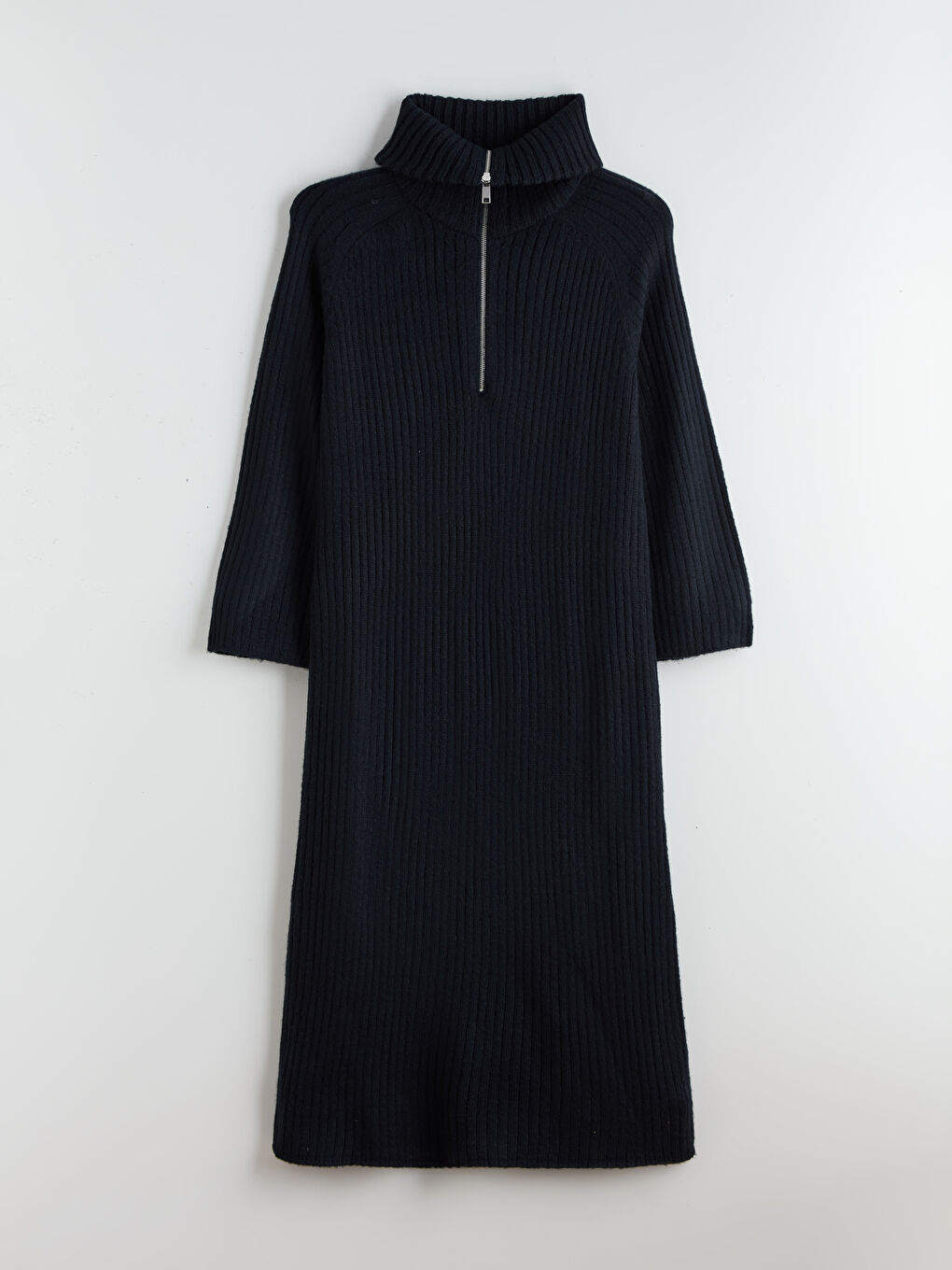 Frau DUNKELBLAU Kleid-4