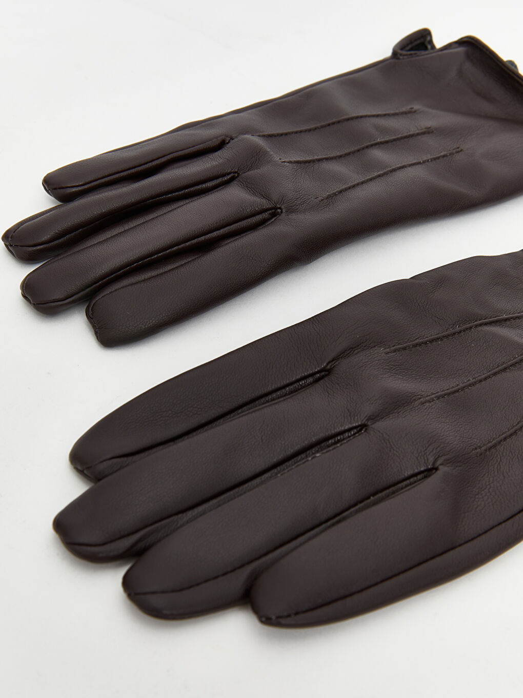 әйелдерге арналған жасанды былғары қолғаптар-1