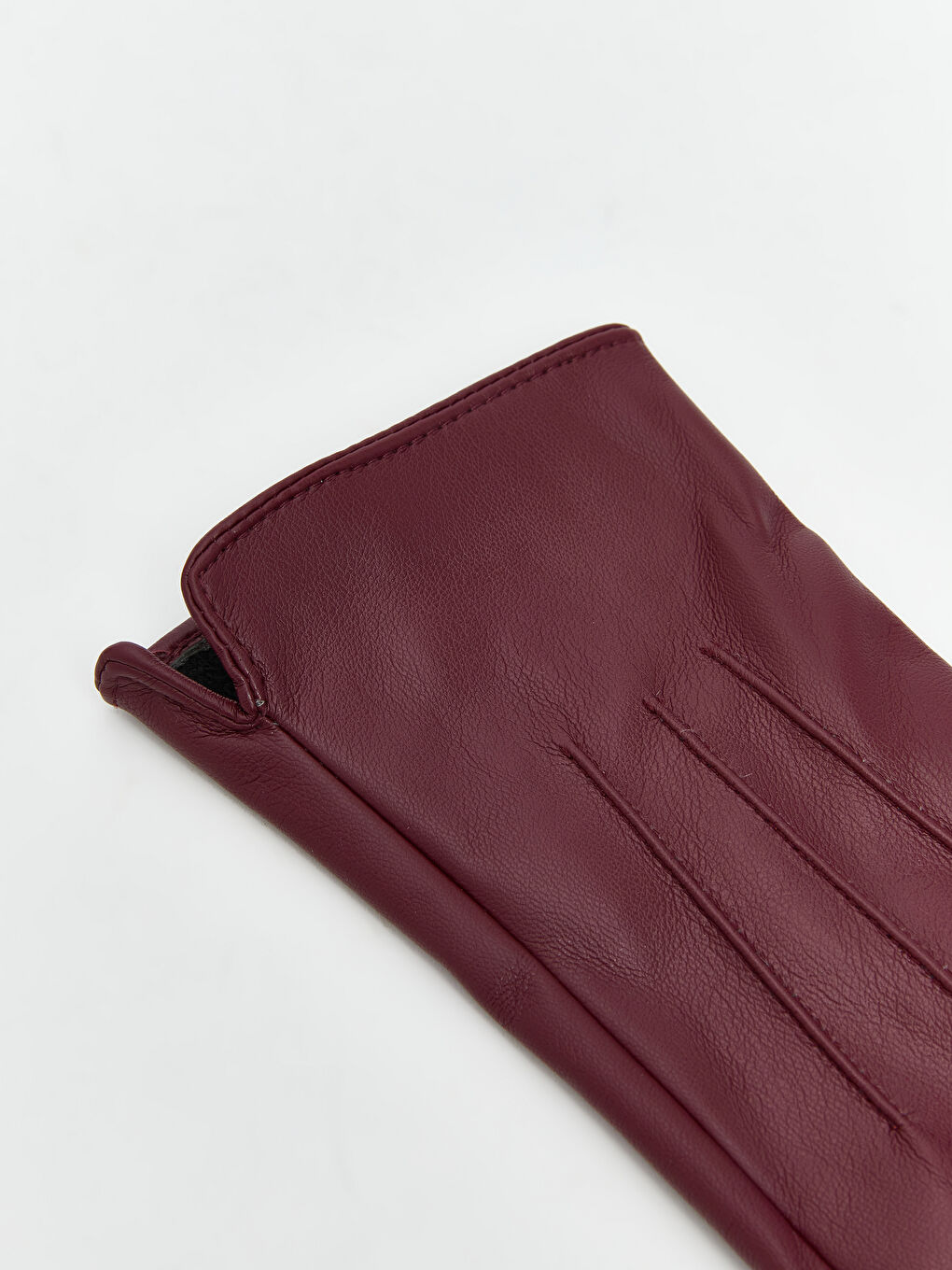 әйелдерге арналған жасанды былғары қолғаптар-1