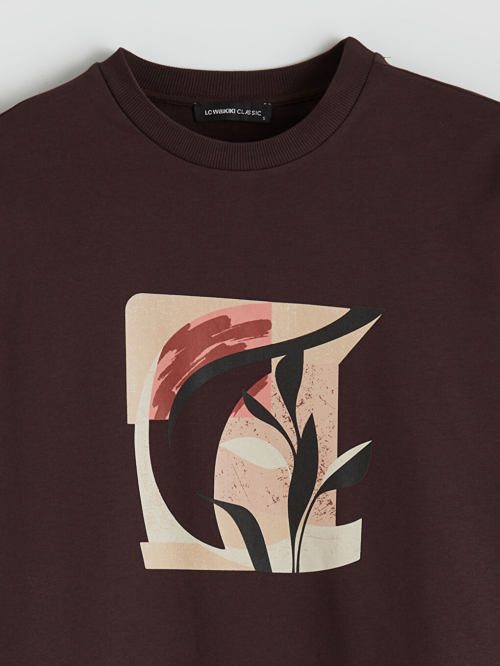 Printed Oversize Women's Sweatshirt Tunic-5