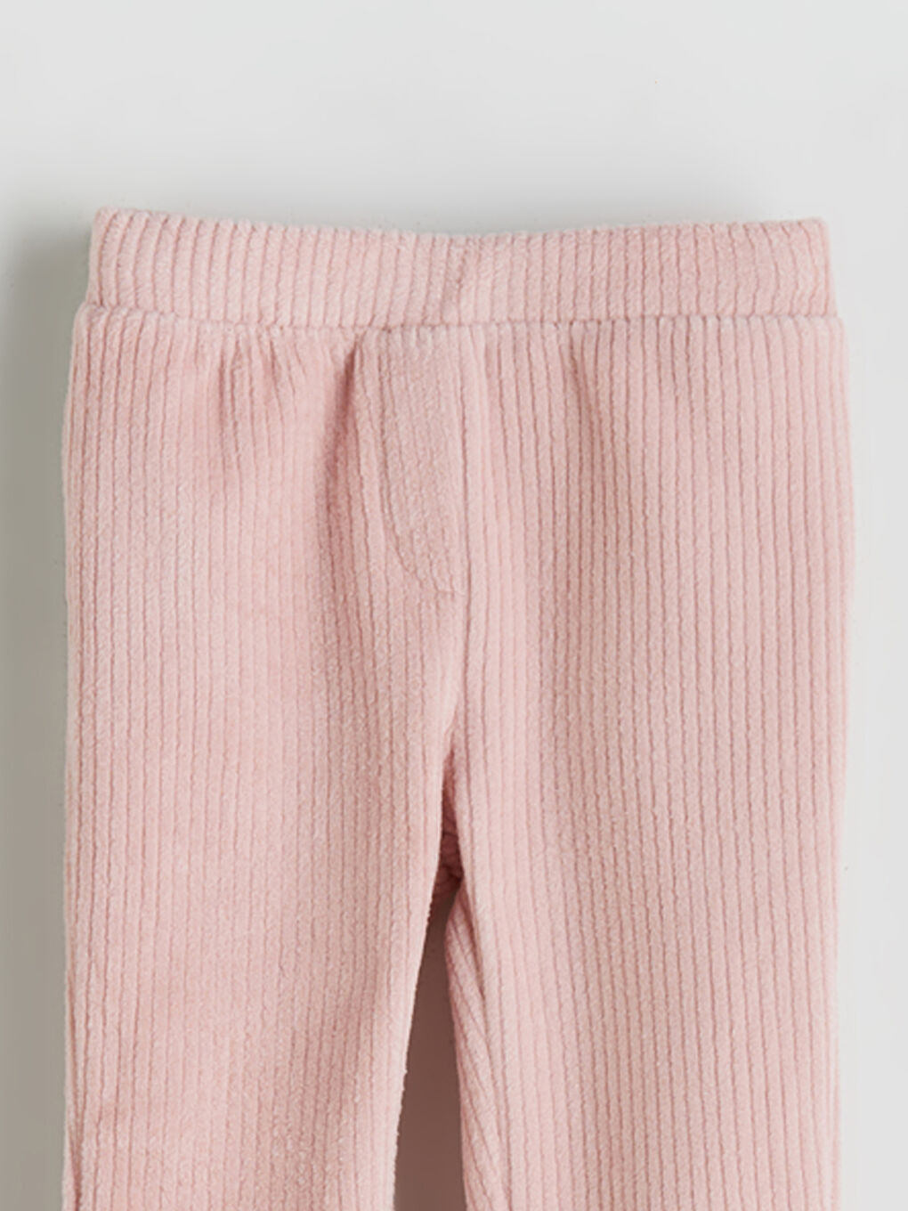 Leggings en Velours à Taille Élastiquée pour Filles-1